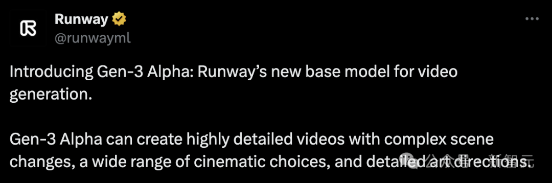 王者归来！AI视频巨头Runway深夜发布Gen-3，演示暴打Sora惊艳网友